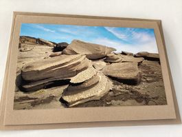 Grusskarte / Fotokarte mit Couvert 14.8 x 21 cm