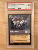 Disney Lorcana Ravensburger Mickey Mouse 186/204 EN 1 PSA 10