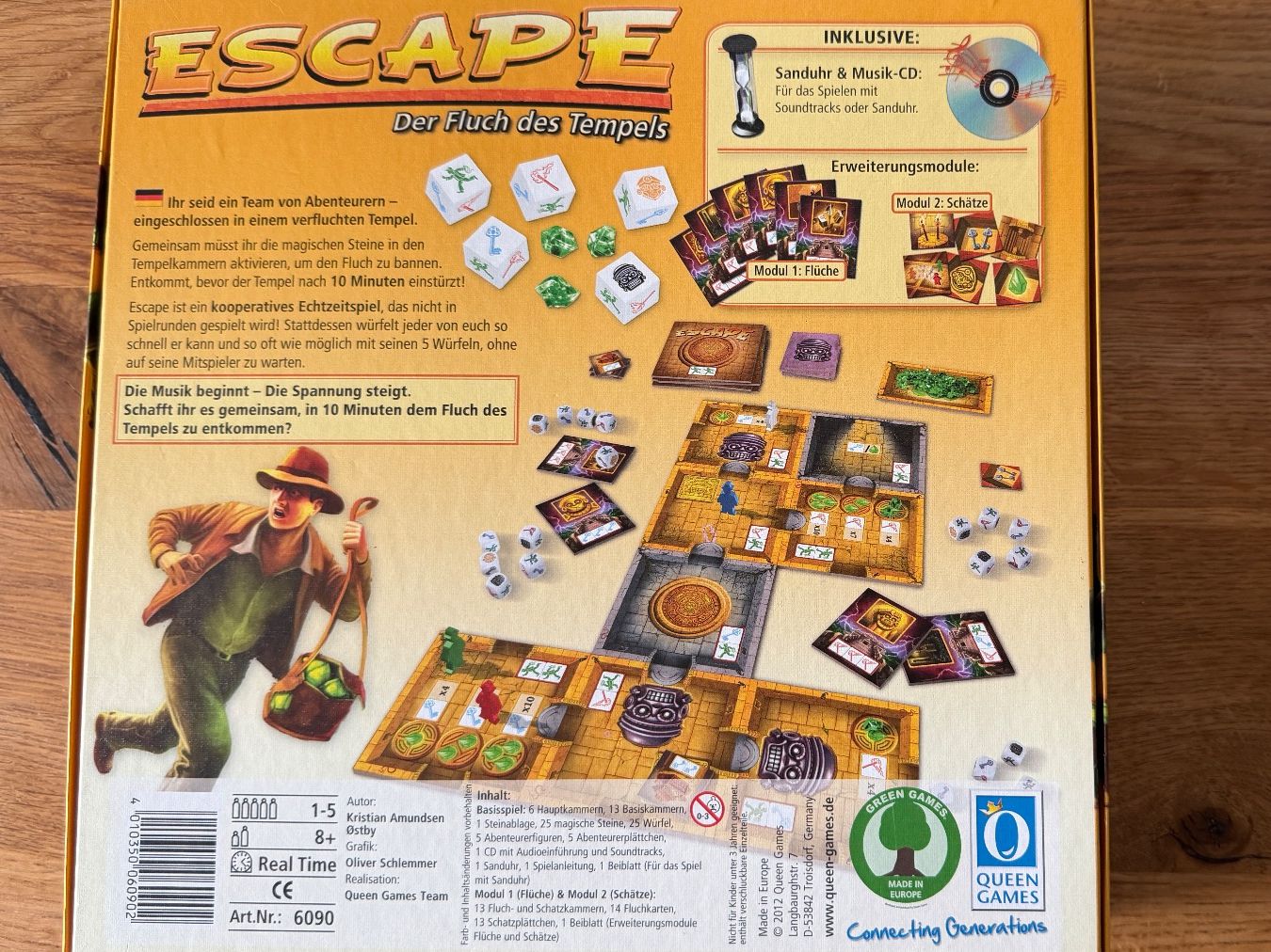 Jeux: ESCAPE - Der Fluch des Tempels – D'occasion à Schaffhausen par Bootes 1