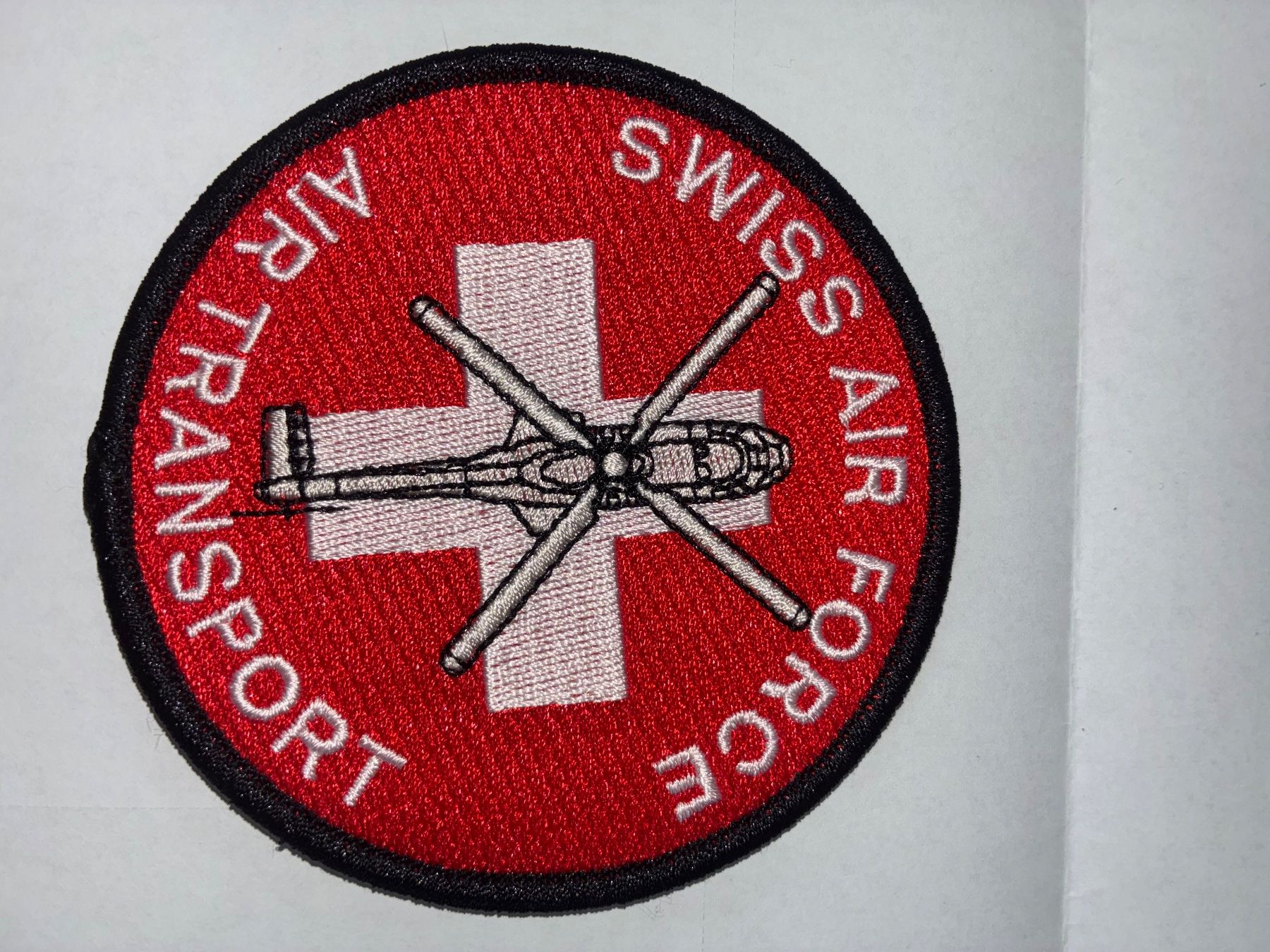 Schweizer Armee Placchette & Badge: Badge  Air Transport – Usato da Oberiberg venduto da reimet