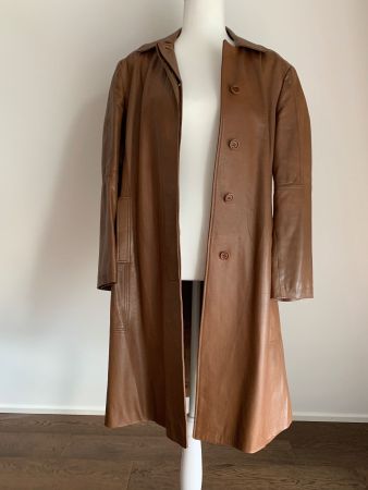 L' ALTRAMODA manteau trench-coat en cuir M