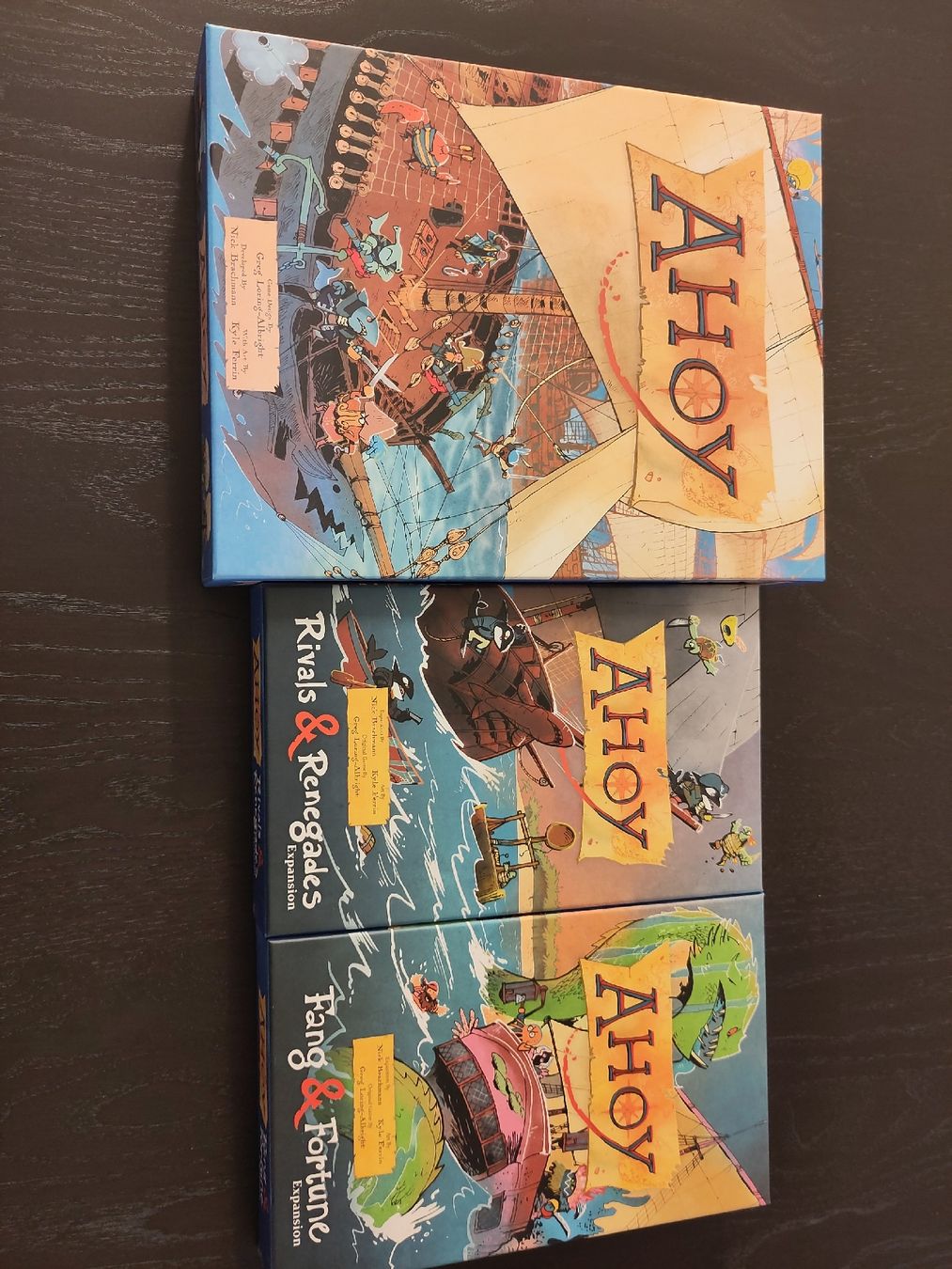 Giochi: Ahoy (EN) + Expansions – Usato da Dietikon venduto da gutsink