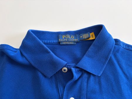 Polo Ralph Lauren Custom Slim Fit Shirt Grösse M blau