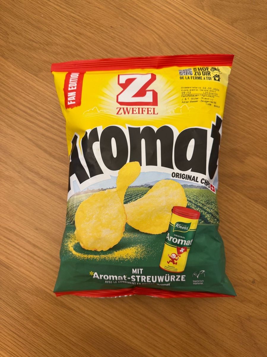 Zweifel Chips Aromat Original 150g, MHD: 02.03.2026! (Neu und ...