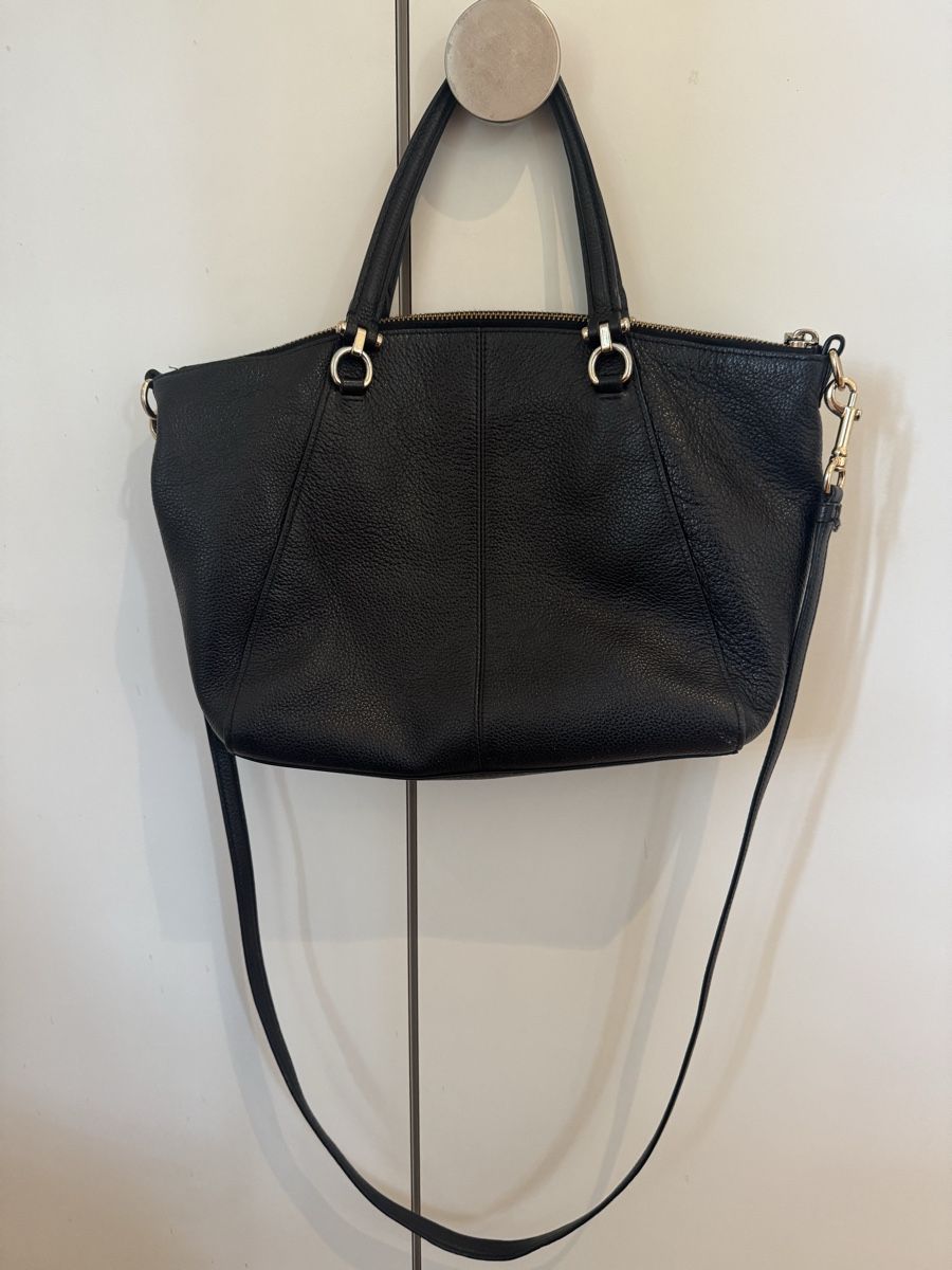 Coach Borse da donna: Coach Black Leather Handbag with Strap - Great Condition – Usato da Küsnacht ZH venduto da lia_lf7y 3