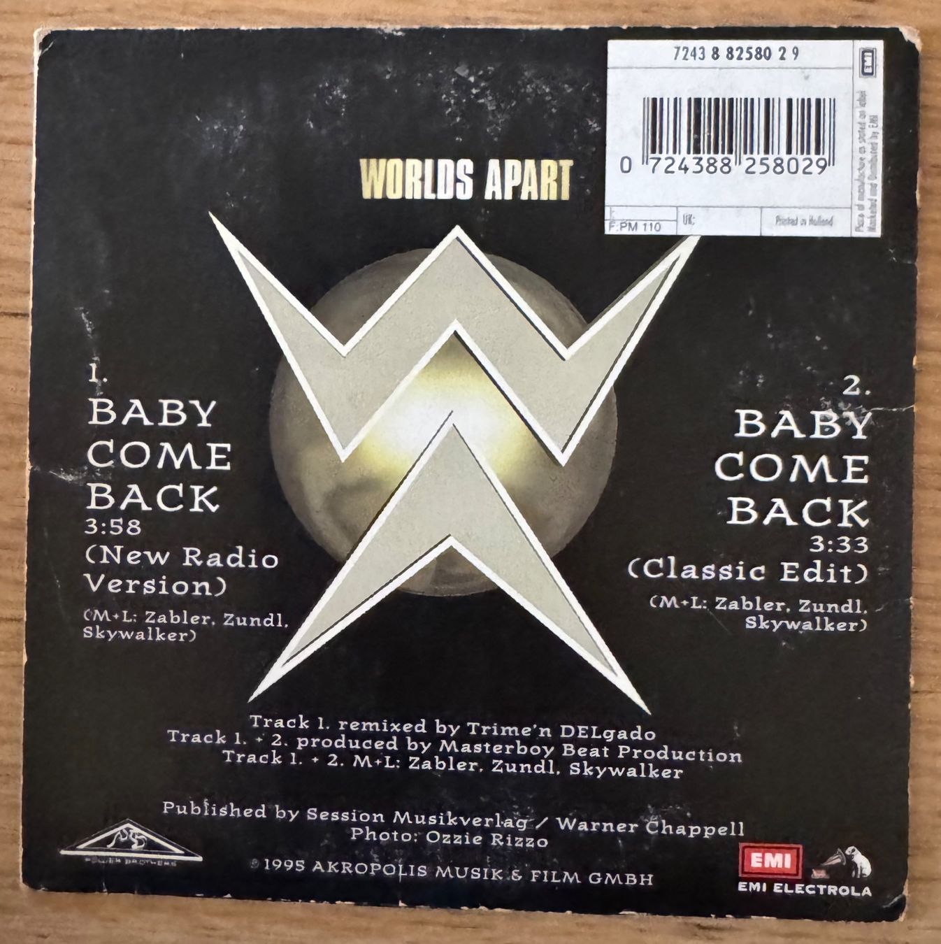 CD: Worlds Apart – Usato da Lausanne venduto da davzic 1