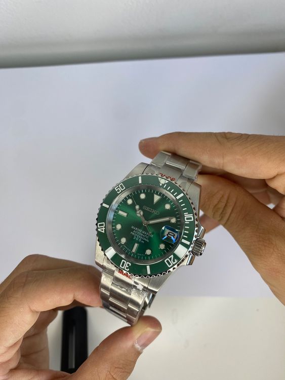 Seiko Submariner Hulk Mod (Seiko NH35) NEU! | Kaufen Auf Ricardo