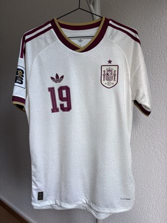Fussball Trikot Spanien Lamine Yamal Nr. 19 Grösse L