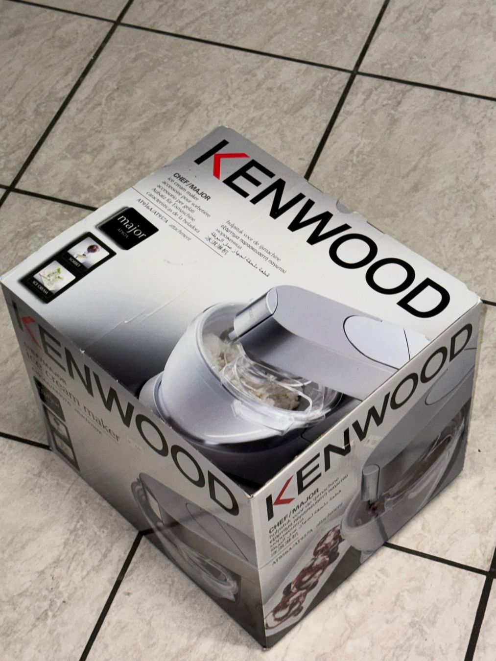 Kenwood Elettrodomestici da cucina: Kenwood ICE Cream Maker, Eisbereiter – Nuovo (secondo la descrizione) da Kaiseraugst venduto da Drasa 1