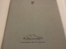 Porsche 911 Carrera Verkaufsprospekt 54 Seiten Juli 1985