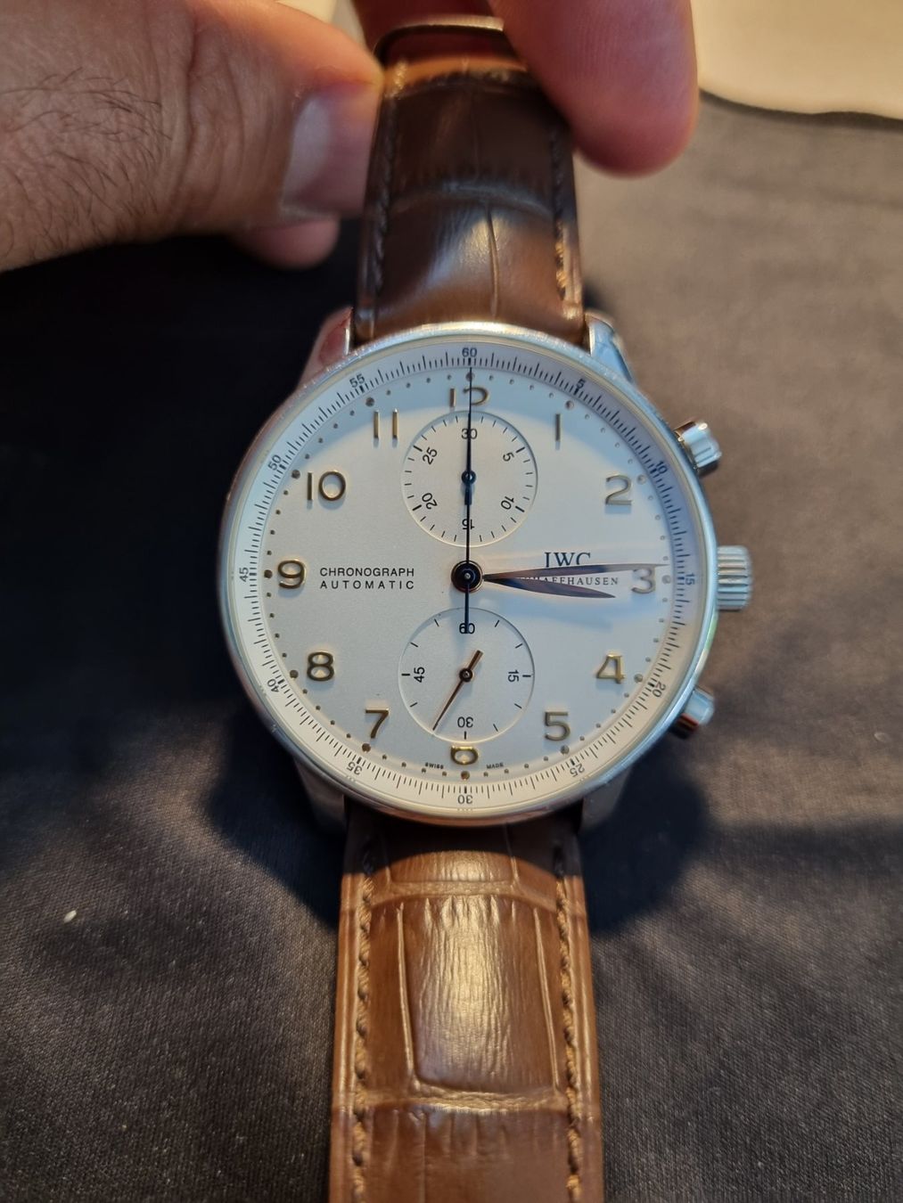 IWC Orologi: Magnifique IWC Portugaise Full set – Usato da CHAMBESY venduto da HDS_Geneve 6