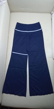 Luscious Designer Schlaghose mit Reissverschluss XS S NP 179