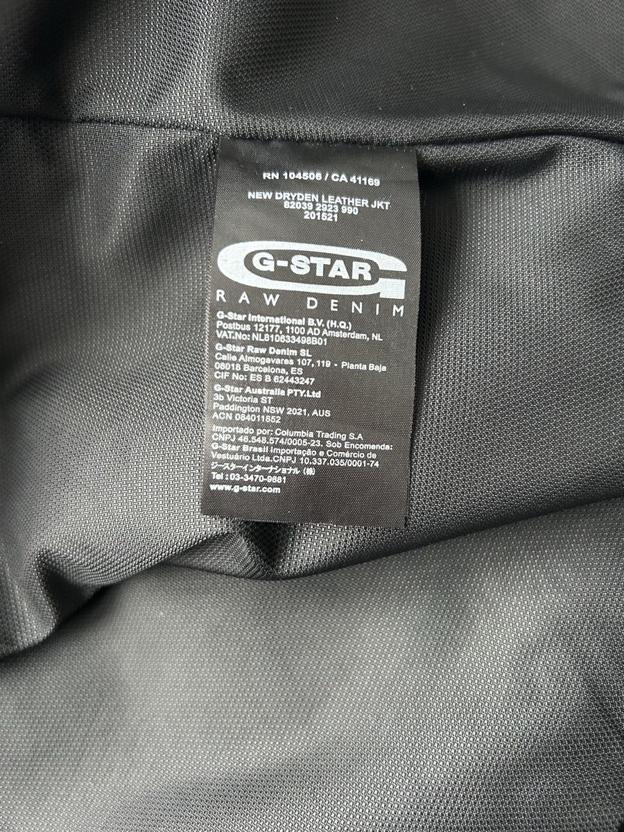 G-Star Giacche: G-Star RAW Leather Jacket – Nuovo (secondo la descrizione) da Zürich venduto da diva1972 8