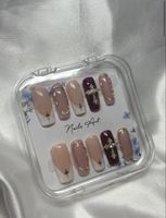 Press on nails design croix taille M neuf