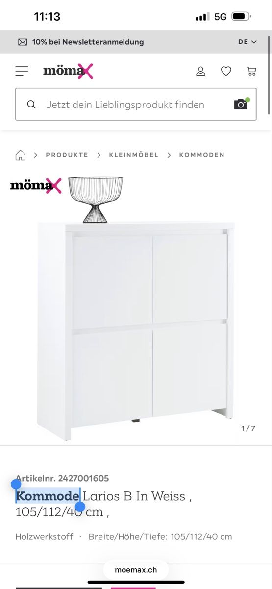 Commodes: Kommode – D'occasion à Bremgarten AG par mic_rvx2