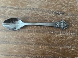 VINTAGE ROLEX SOUVENIRLÖFFEL VON BUCHER MOTIV ST.GALLEN