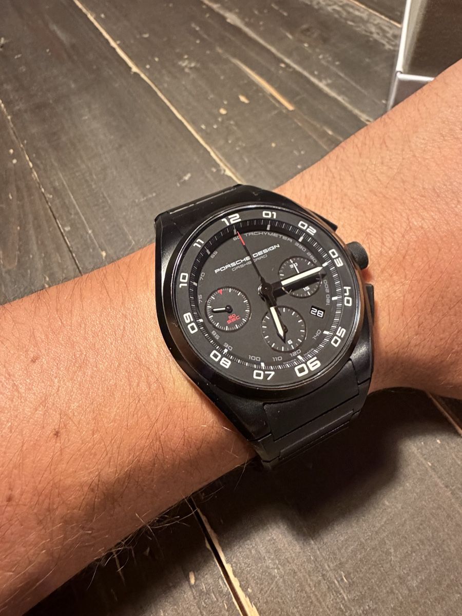 Porsche Orologi: Porsche Design, Dashboard, Titanium Chronograph  – Usato da Rougemont venduto da Fossati07 3
