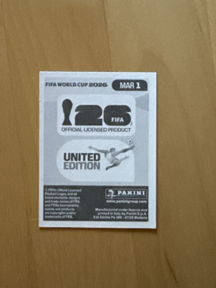 Panini Carte collezionabili: PANINI WM 2026 – Nuovo (secondo la descrizione) da Ulisbach venduto da PET-030 1