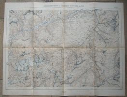 Karte Vorderrhein, Vals  SAC 1874