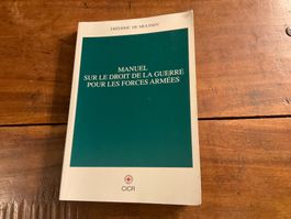 Manuel Droit Guerre Forces Armées, CICR Genève, 1989.