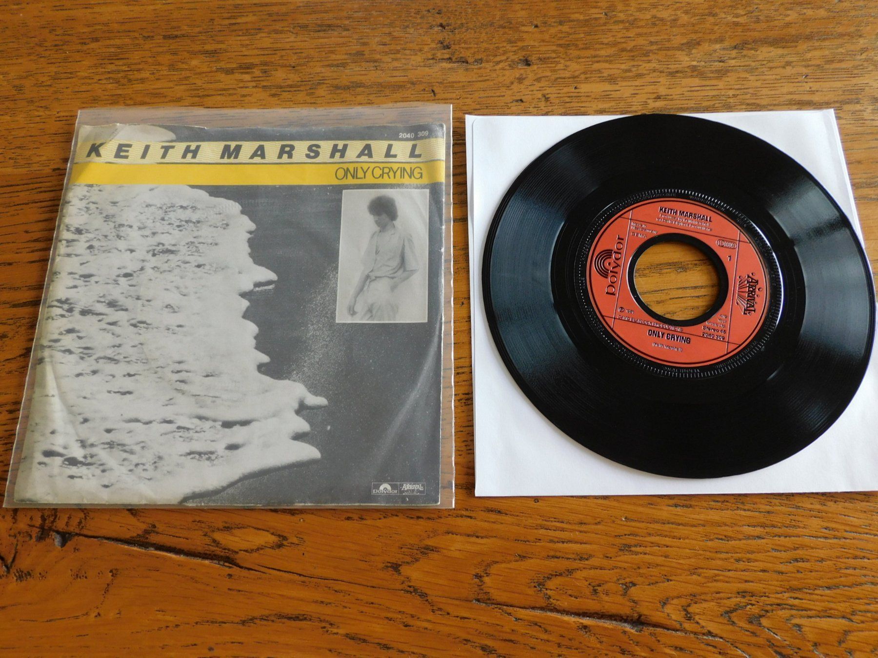 Dischi in vinile: Keith Marshall – Only Crying – Usato da Emmenbrücke venduto da lamorak