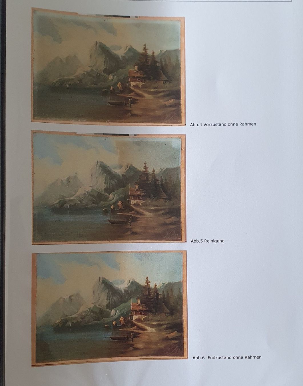 Dipinti: Ölgemälde 1884 - Obersee – Usato da Kreuzlingen venduto da Rschweiz1 8