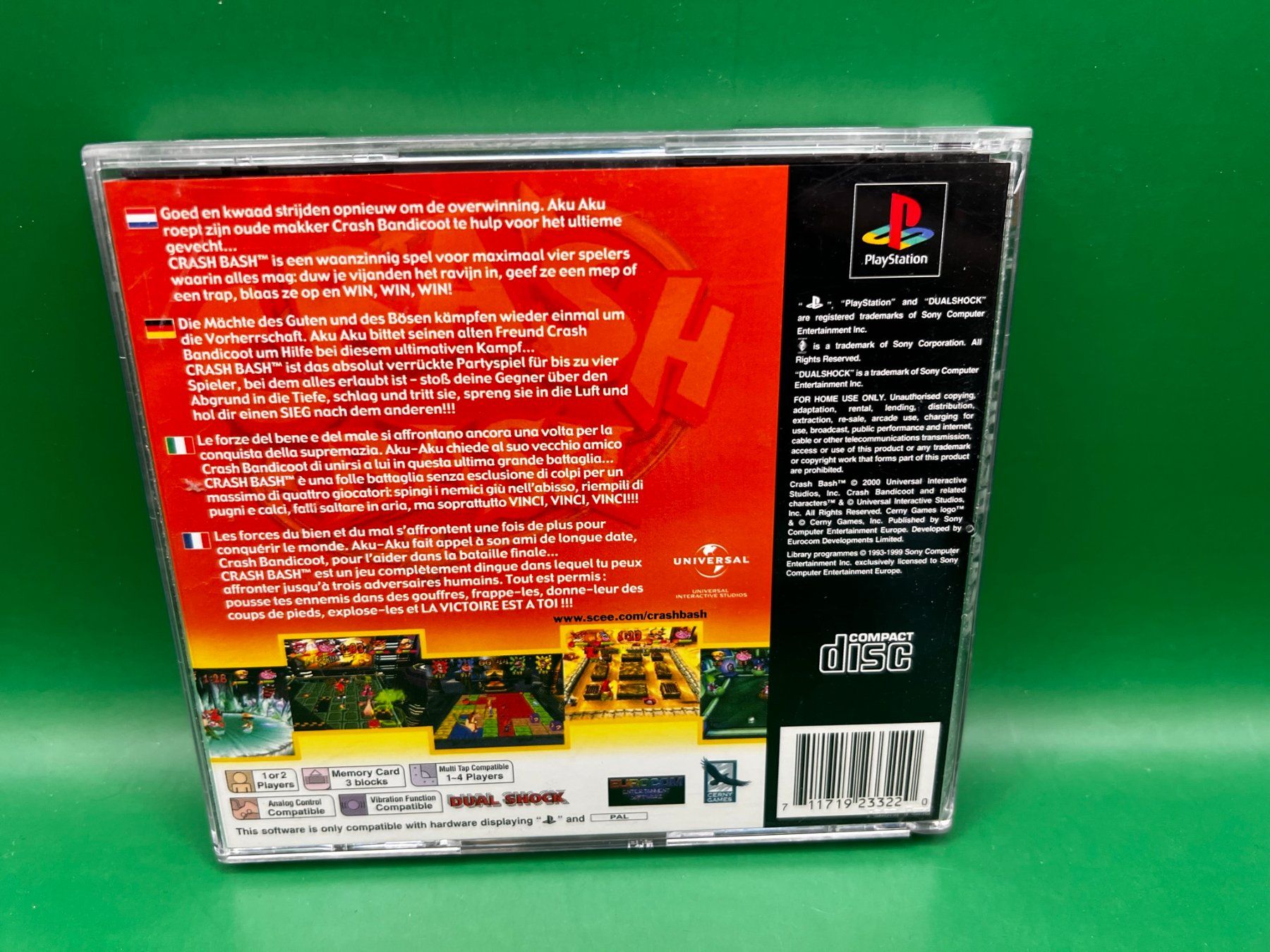 Spiele: Crash Bash (mehrsprachig) - Playstation 1 – Gebraucht aus Frauenfeld von bigauditor 1