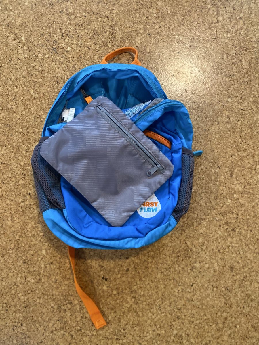 Mammut Borse & Zaini: Kinderrucksack Mammut First Flow blau – Usato da Trimstein venduto da Kira054 1