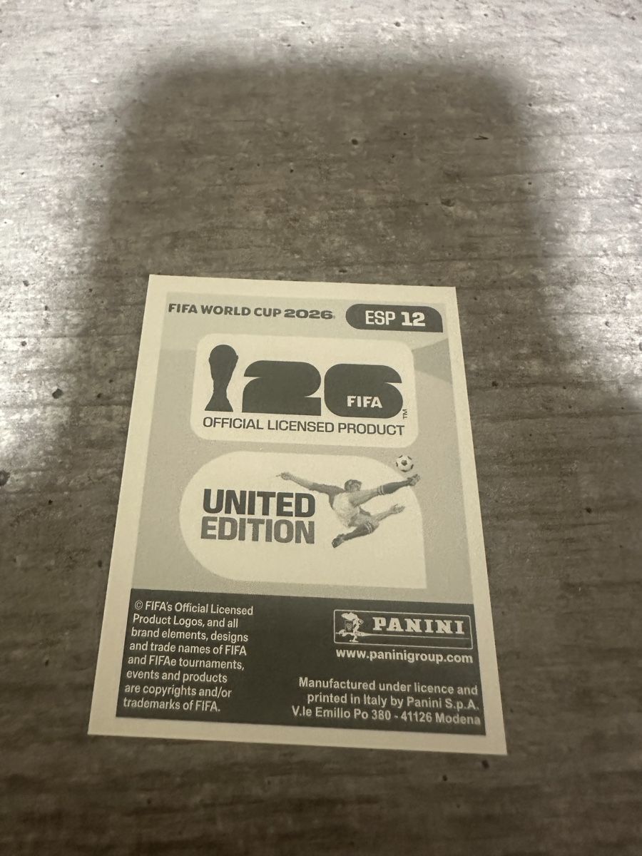 Panini Carte collezionabili: ESP 12 , FIFA WORLD CUP 2026 PANINI – Nuovo (secondo la descrizione) da Frauenfeld venduto da 1PegPeg1 1