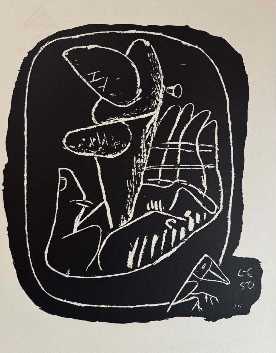 Grafica & Litografie: Original Le Corbusier, Entre Deux 1964 – Usato da Zürich venduto da WKND93 2