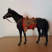 Cheval de selle noir vintage