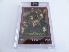 2025 Topps Now Marvel Thunderbolts encased Card