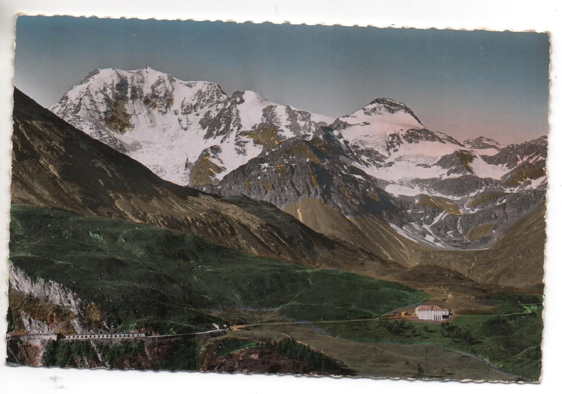 Cartoline postali: SIMPLON-KULM Hotel Bellevue – Nuovo (secondo la descrizione) da Jona venduto da philajona