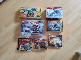 LEGO-Paket: Creator, Ninjago, Marvel, Jurassic World!