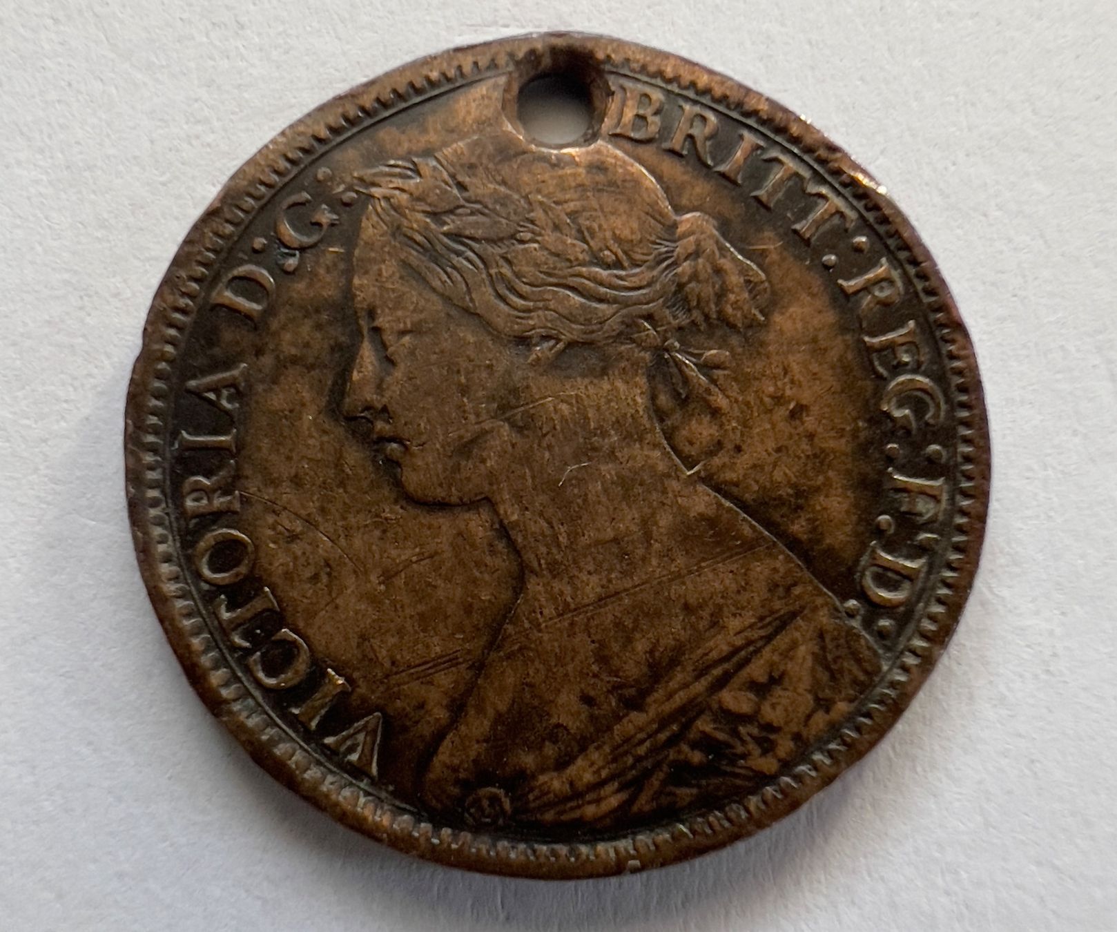 Tutti le monete: Großbritannien 1 Farthing 1862 – Usato da Adliswil venduto da 0ml4t 1