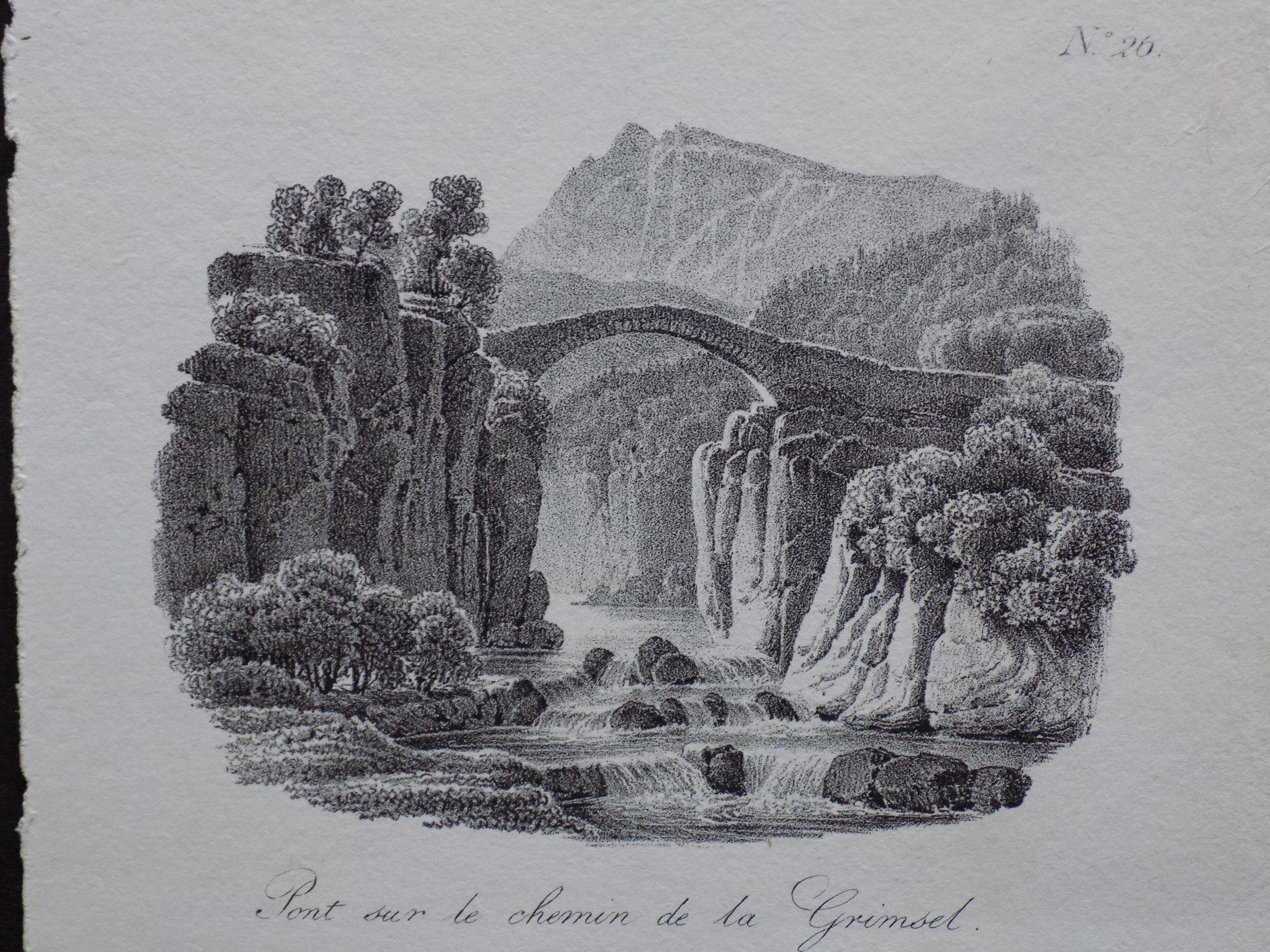 Stiche: Pont Brücke Grimsel – Gebraucht aus Risch von Rischli15 1