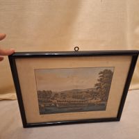 Altes, nostalgisches Bild Der Bahnhof in Zürich