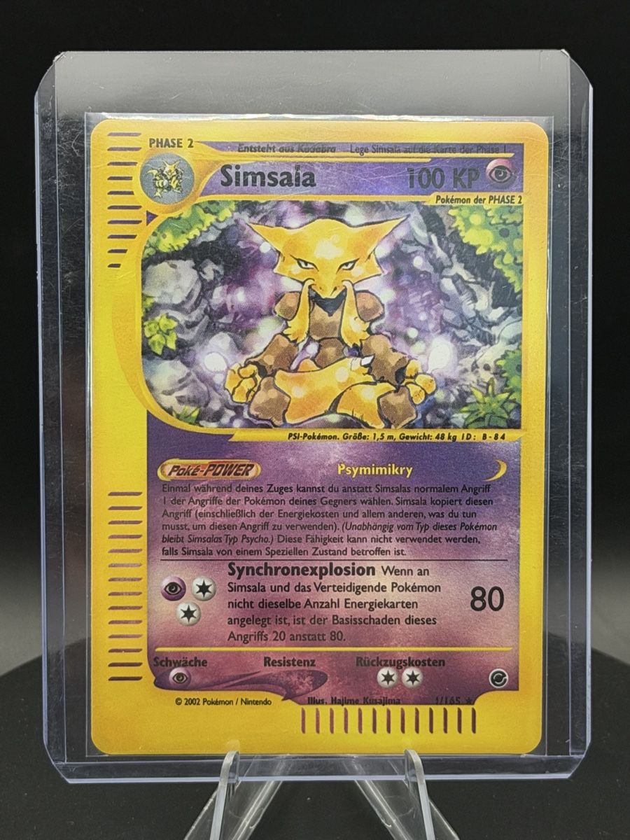 Pokémon Sammelbilder & Trading cards: Pokemon Simsala Reverse Holo 1/165 – Gebraucht aus Belp von Leoloulou1