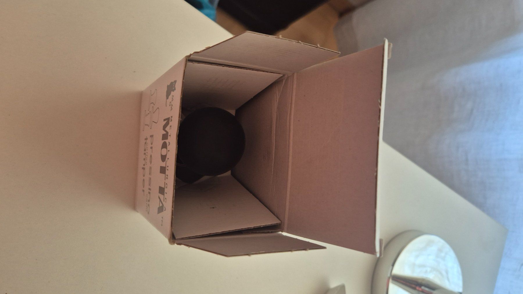 Kaffeemaschinen & Espressomaschinen: Kaffeetamper Motta Pressino neu mit Holzgriff – Neu und originalverpackt aus Oberentfelden von Zimen 4