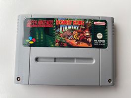 Super Nintendo SNES - Donkey Kong Country - Top Zustand!