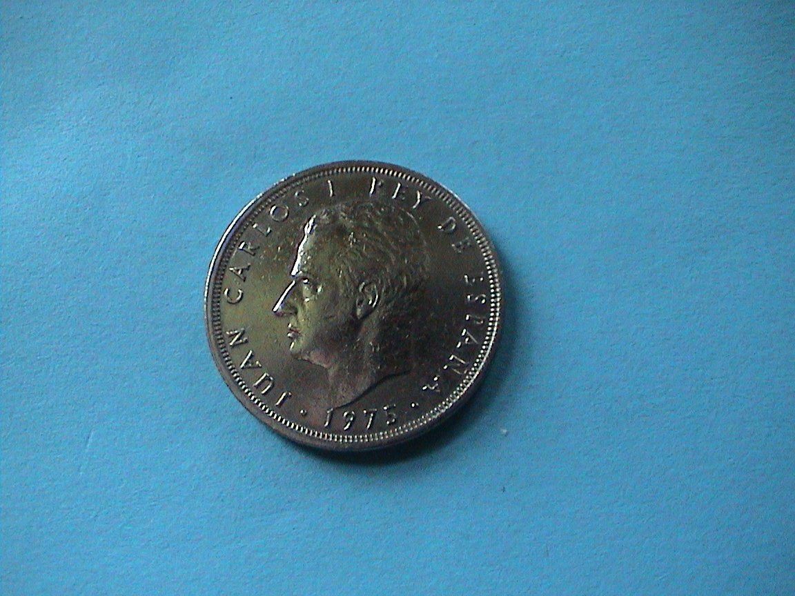 Tutti le monete: 5 Pesetas - Spanien - Carlos - 1975 – Usato da Reinach BL venduto da Dexy62