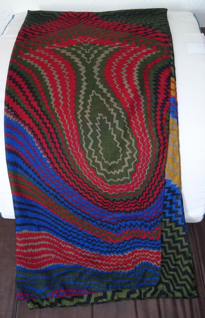 Foulard & Sciarpe: Écharpe multicolore style bohème – Usato da Châtelaine venduto da Gio54321 4