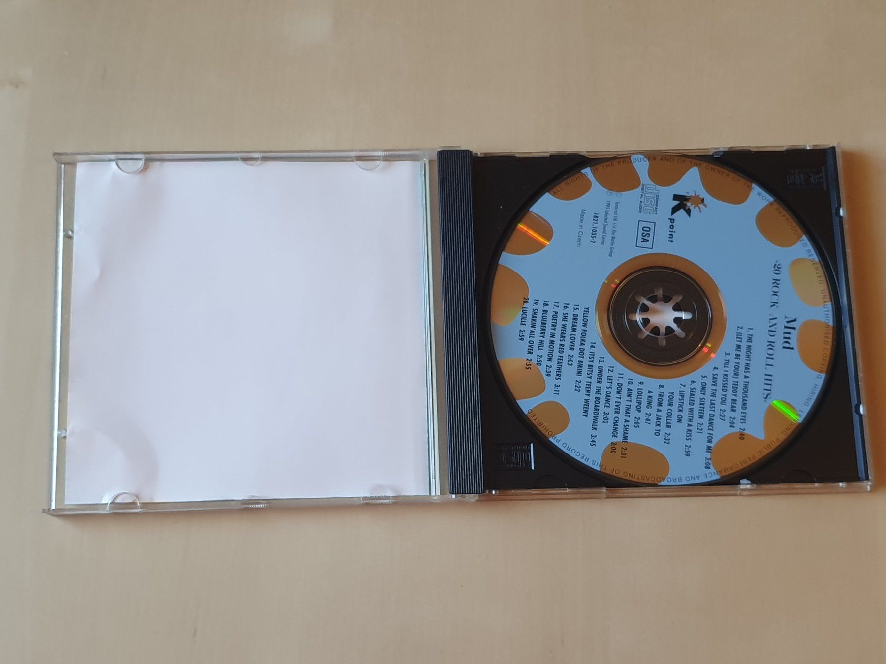 CD: Mud 20 Rock and Roll Hits – Usato da Stansstad venduto da collectorsshop 2