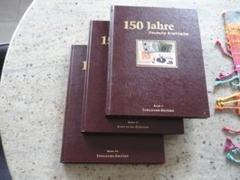 150 Jahre Deutsche Briefmarken Jubilaeums-Edition 3 Bände