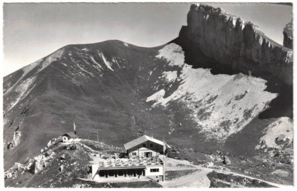 Cartoline postali: Leysin - Berneuse mit Tours d'Aï – Usato da Binningen venduto da Mountainrider