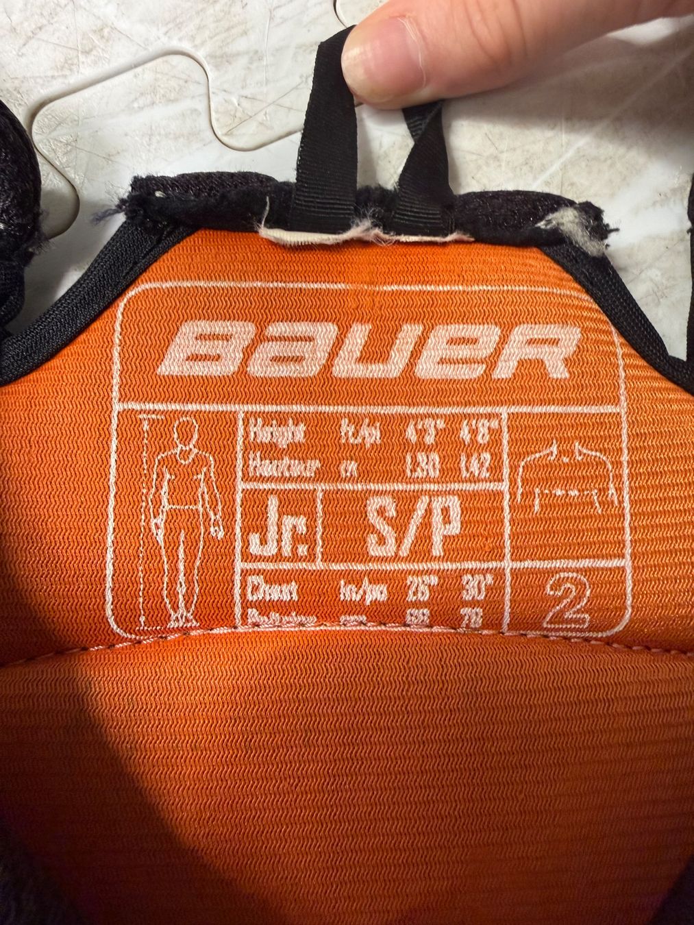 Bauer Protezioni & Imbottiture: Bauer Supreme ONE.4 Brustpanzer – Junior S – Usato da Rüschlikon venduto da Rich9 2