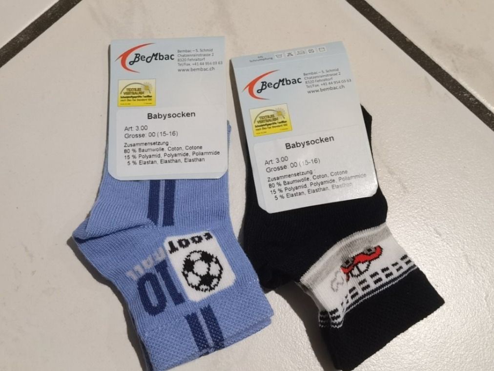Calze per bambini: 29 Stück Baby socken Gr. 00 (15-16) – Nuovo e nell'imballaggio originale da Uerkheim venduto da Justi.y 1