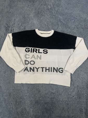 Zadig & Voltaire pullover mit Spruch, Grösse xs!