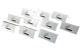 Tischaufsteller, Raucher, Set mit 10Stk.