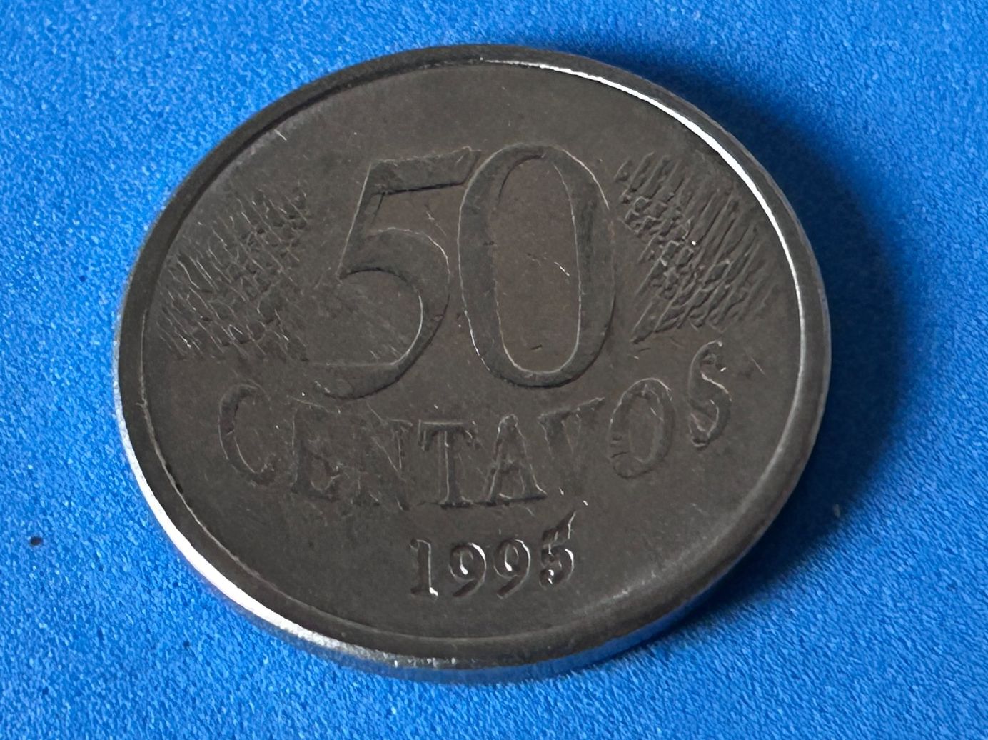 Tutti le monete: Brazil - 50 Centavos 1995 – Usato da Corcelles NE venduto da AJKader